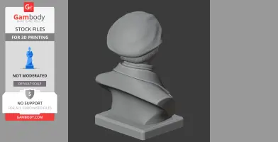 Alexander von Humboldt Bust - Historical Warrior STL
