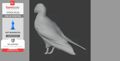 Atlantic Puffin - Prehistoric Animal STL