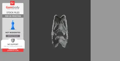 Alcovasaurus Skull - Skull Replica STL