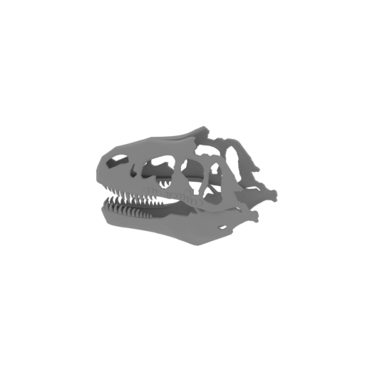Alcovasaurus Skull.stl