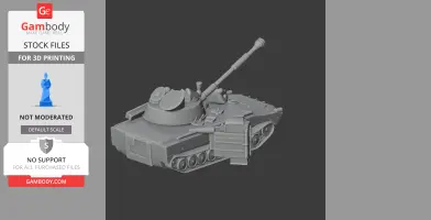 2S1 Gvozdika - Tank Model STL
