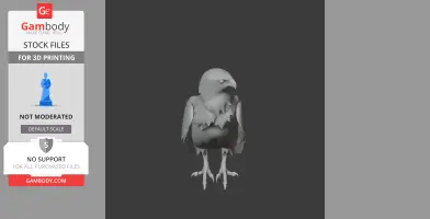 Brahminy Kite - Prehistoric Animal STL