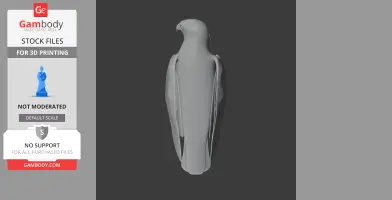Brahminy Kite - Prehistoric Animal STL
