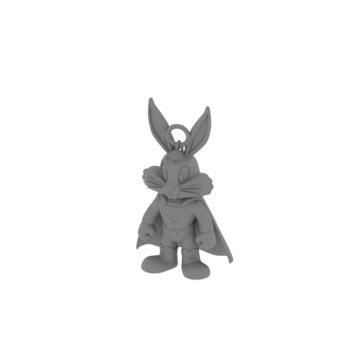 Bugs Bunny Superman Ring Figure.stl