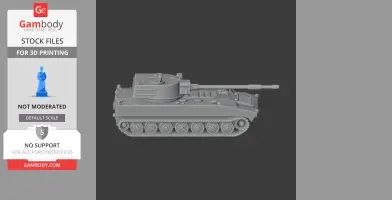 2S15 Norov - Tank Model STL