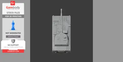 2S15 Norov - Tank Model STL