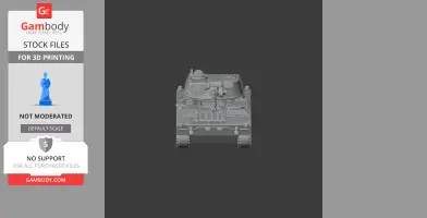 2S15 Norov - Tank Model STL