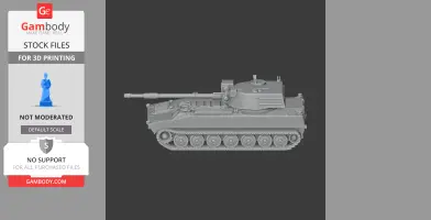 2S15 Norov - Tank Model STL