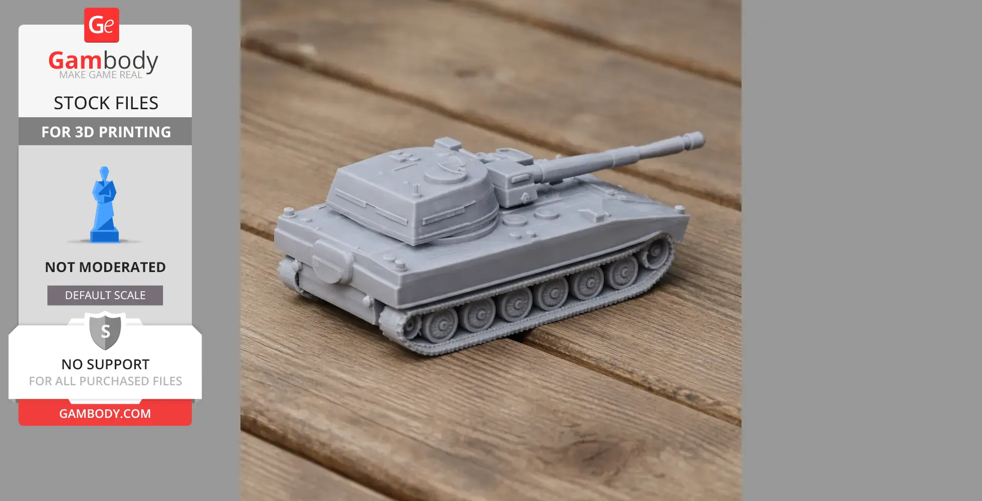 2S15 Norov - Tank Model STL