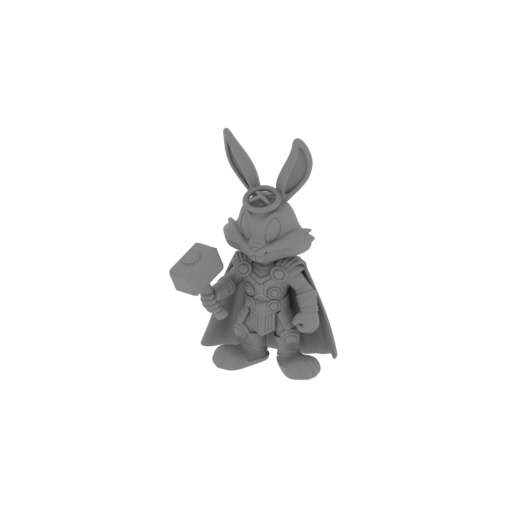 Bugs Bunny Thor Ring Figure.stl