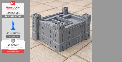 Acton Burnell castle - Architecture STL