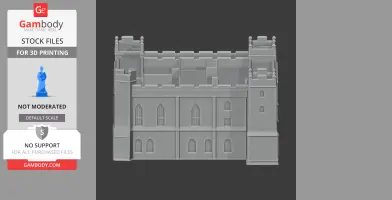 Acton Burnell castle - Architecture STL