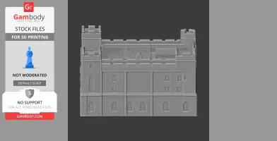 Acton Burnell castle - Architecture STL