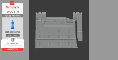 Acton Burnell castle - Architecture STL