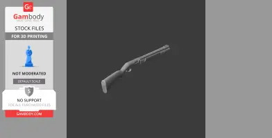 Baikal MP-27 - Cosplay Prop STL
