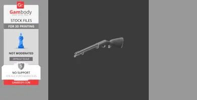 Baikal MP-27 - Cosplay Prop STL
