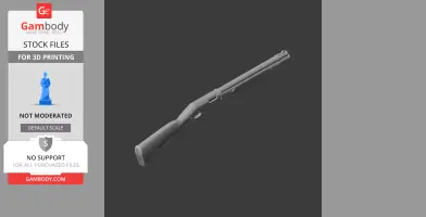 Baikal MP-27 - Cosplay Prop STL