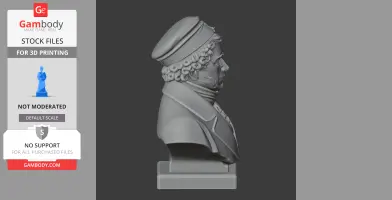 Andre-Marie Ampere Bust - Historical Warrior STL
