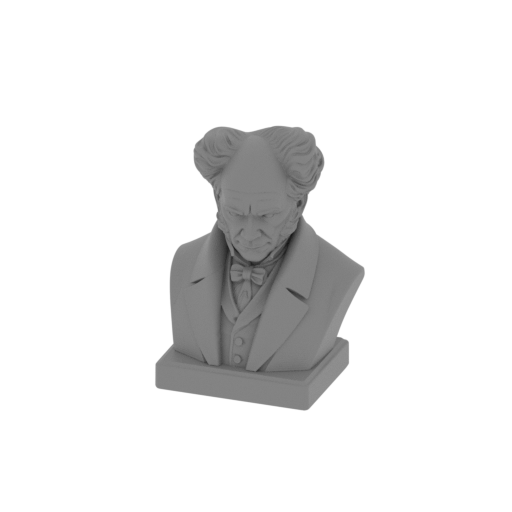 Arthur Schopenhauer Bust.stl