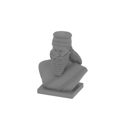 Ashurbanipal Bust.stl