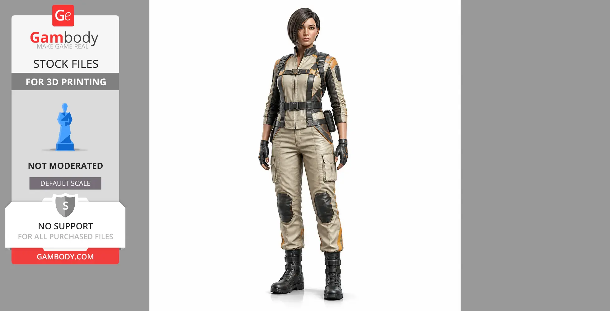 ADA - Satisfactory Figurine - Character Figure STL