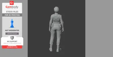 ADA - Satisfactory Figurine - Character Figure STL