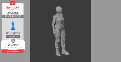 ADA - Satisfactory Figurine - Character Figure STL