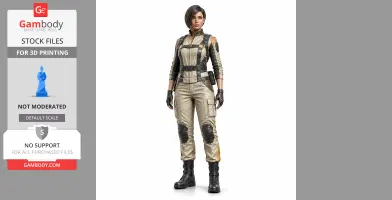 ADA - Satisfactory Figurine - Character Figure STL
