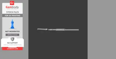 Benelli 828U - Cosplay Prop STL