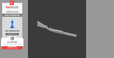 Benelli 828U - Cosplay Prop STL