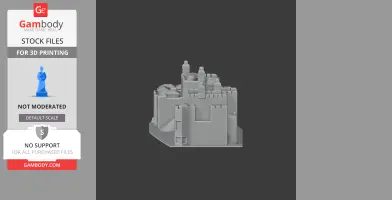 Affeton Castle - Architecture STL