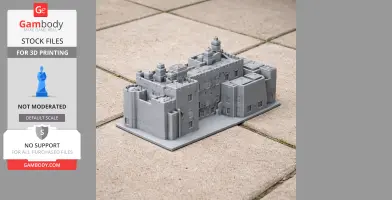 Affeton Castle - Architecture STL