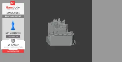 Affeton Castle - Architecture STL