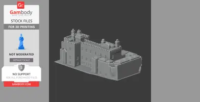 Affeton Castle - Architecture STL