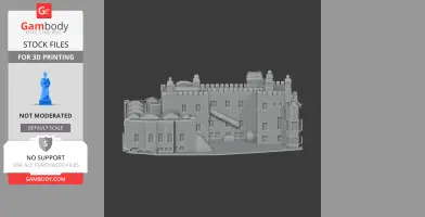 Affeton Castle - Architecture STL