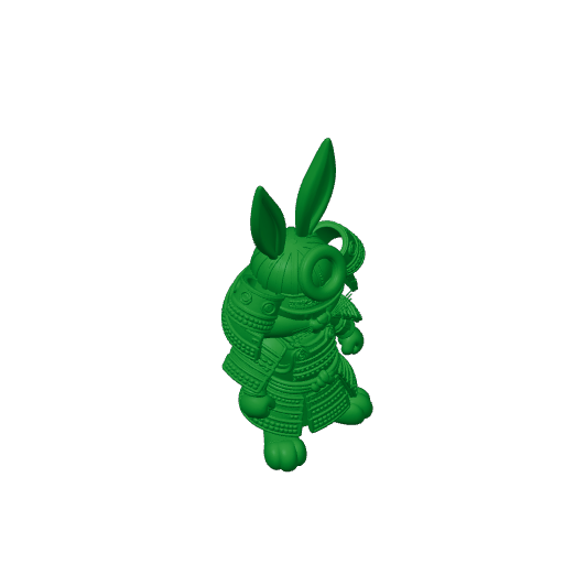 Bugs Bunny Samurai Ring Figure.3mf