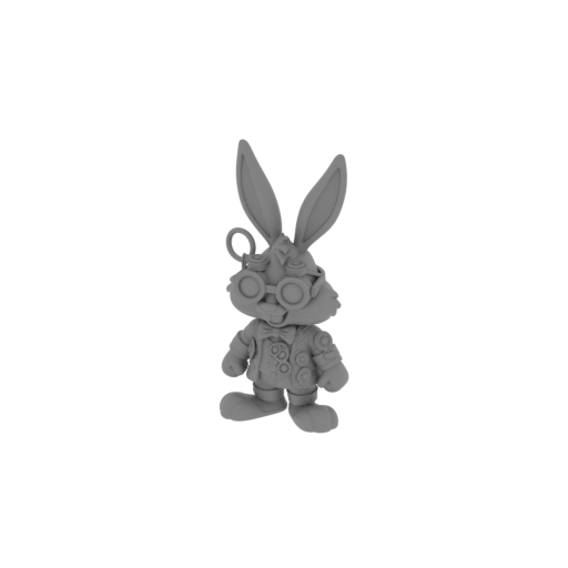 Bugs Bunny Steampunk Ring Figure.stl