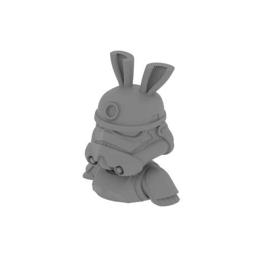 Bugs Bunny Stormtrooper Ring Figure.stl