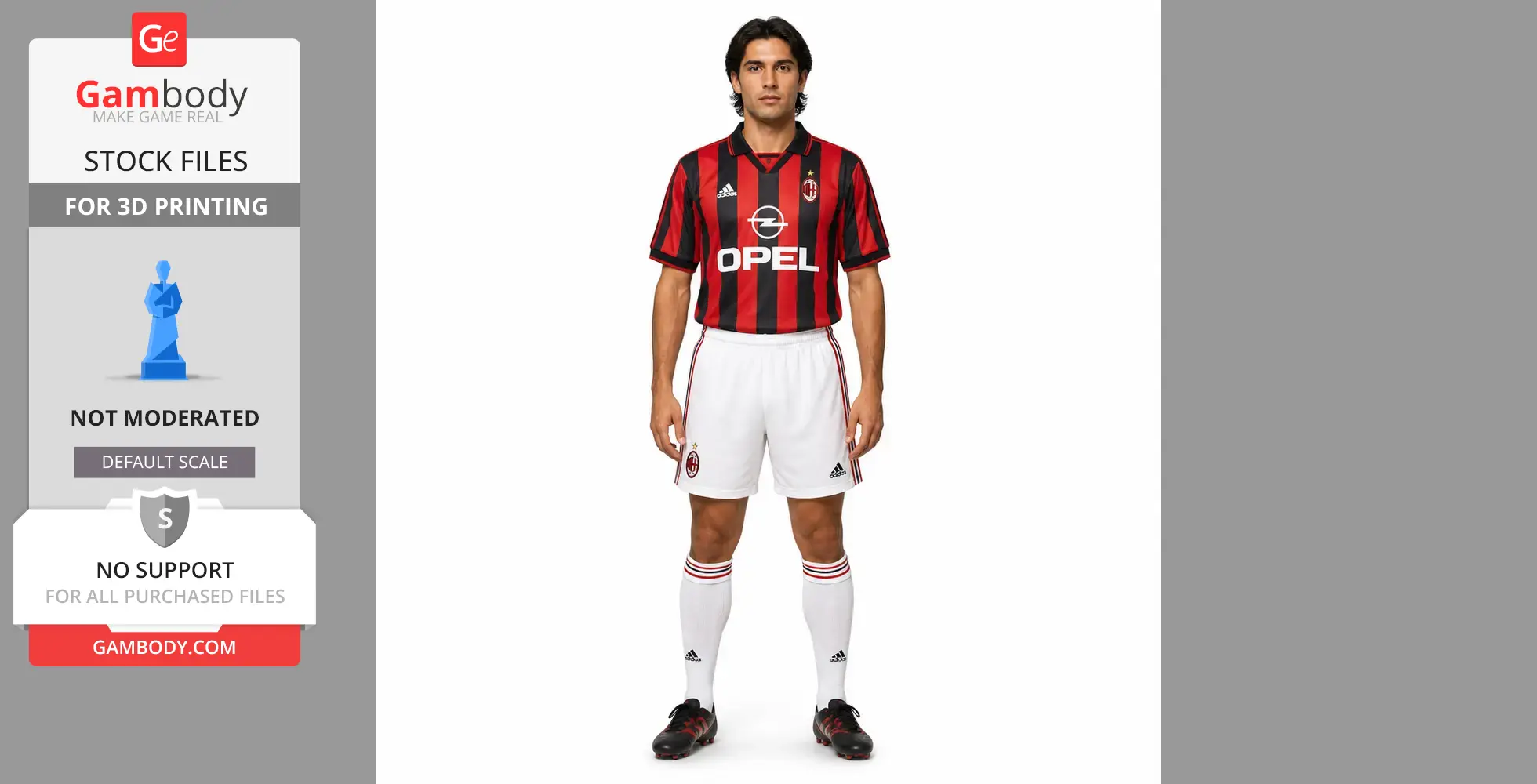 Rui Costa Figurine - Religious Statue STL