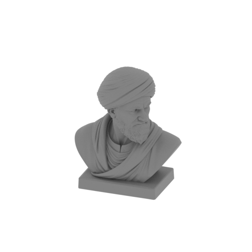 Averroes Bust.stl