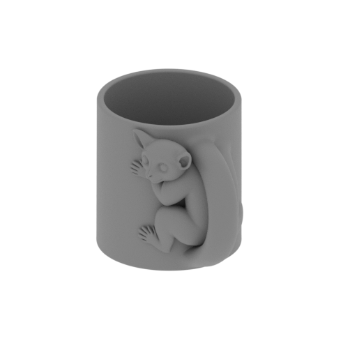 Lemur Mug.stl