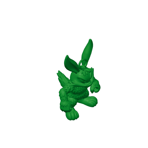 Bugs Bunny Werewolf Ring Figure.3mf
