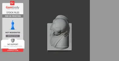 Benjamin Franklin Bust - Historical Warrior STL