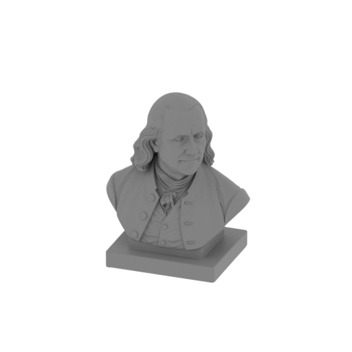 Benjamin Franklin Bust.stl