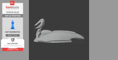 Brown Pelican - Prehistoric Animal STL