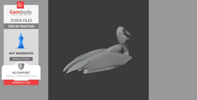 Brown Pelican - Prehistoric Animal STL