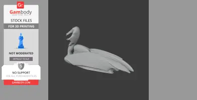 Brown Pelican - Prehistoric Animal STL