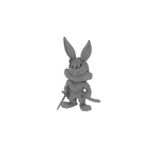 Bugs Bunny Witcher Ring Figure.stl
