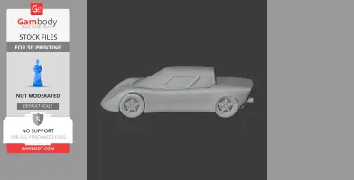 AC Propulsion tzero - Scale Vehicle STL