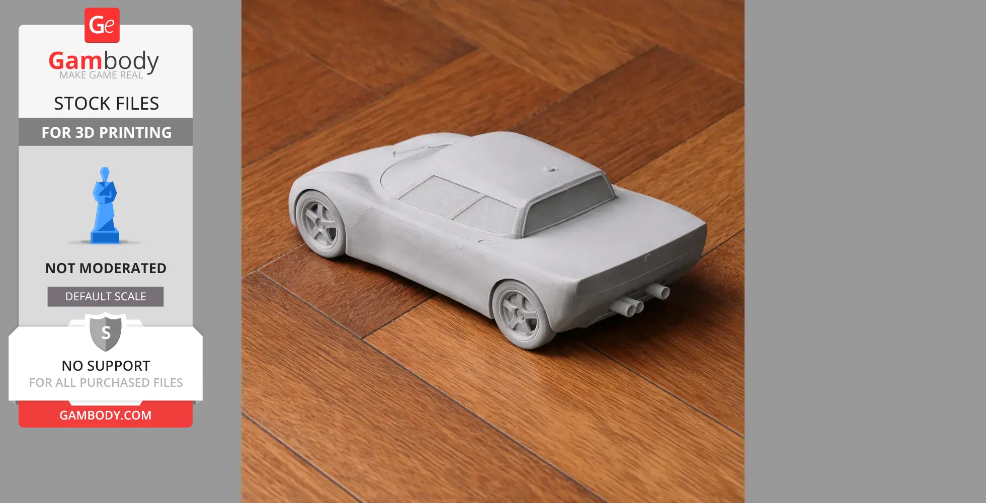AC Propulsion tzero - Scale Vehicle STL